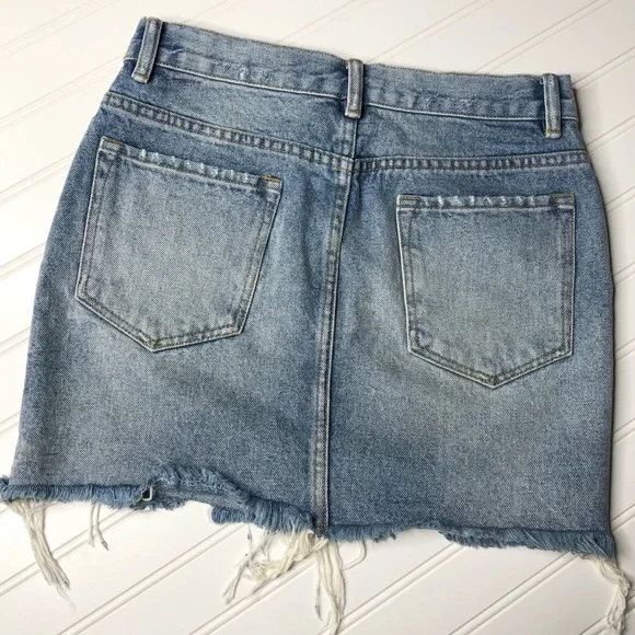All Saints Betty Denim Skirt 4